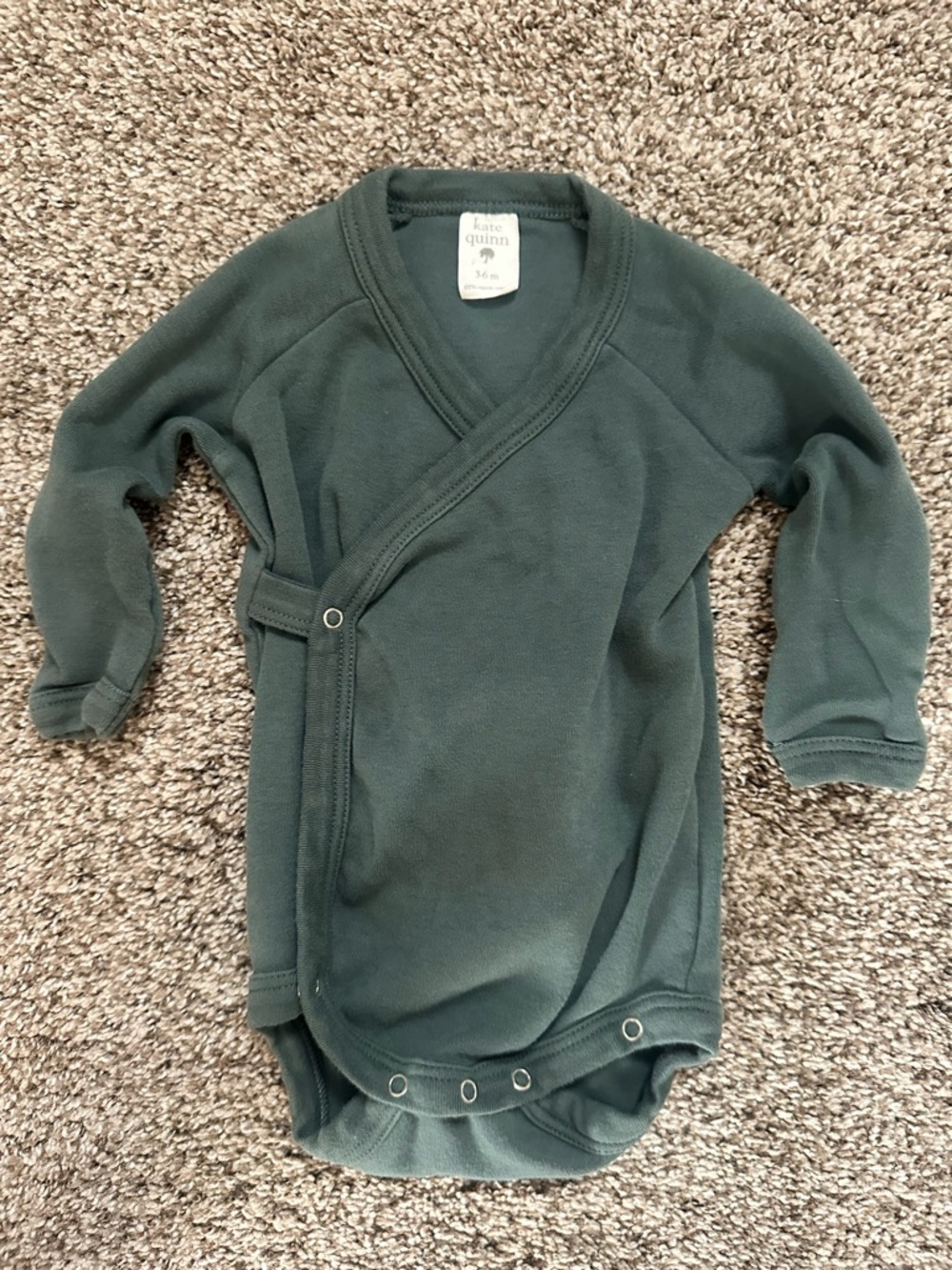 kate quinn baby Kimono Bodysuit